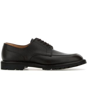 Crockett & Jones Scarpe stringate Denver in pelle testa di moro - Nero