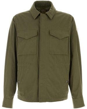Moncler Army Green Polyester Blend Raquille Jacket