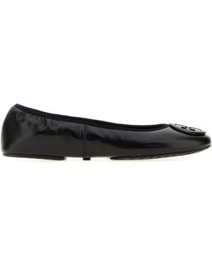 Tory Burch Reva Travel Ballet - Black