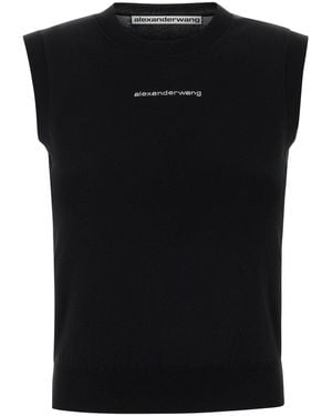 Alexander Wang Black Knit Vest