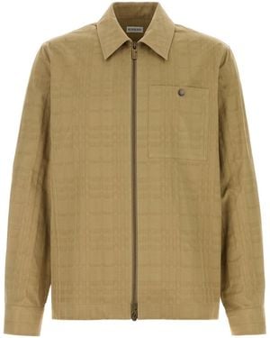 Burberry Beige Cotton Shirt - Natural
