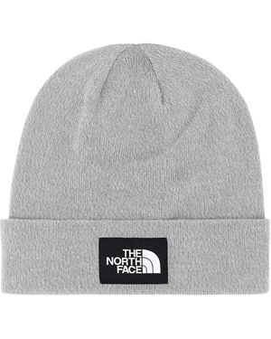 The North Face Cuffia in misto poliestere stretch grigio chiaro melangè