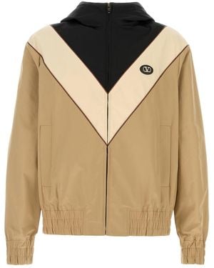 Valentino Garavani Multicolour Stretch Polyester Bomber Jacket