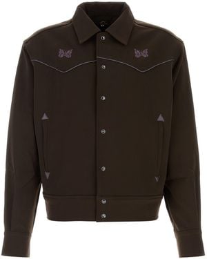 Needles Chocolate Jersey Jacket - Black