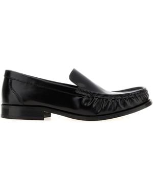 A.P.C. Black Leather Romeo Loafers