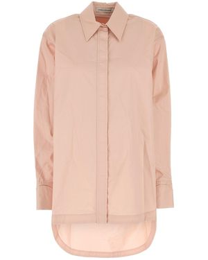 Camilla & Marc Pastel Pink Poplin Porte Oversize Shirt