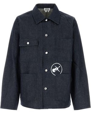 A.P.C. Giubbino x FRGMT in denim - Blu