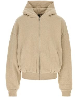 Entire studios Beige Cotton Thermal Sweatshirt - Natural