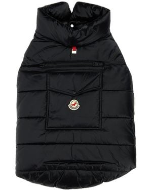 Moncler Giubbino imbottito per cani in nylon nero