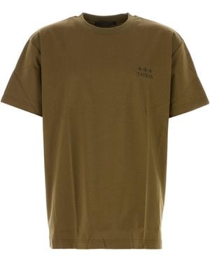 Tatras T-shirt in cotone verde militare