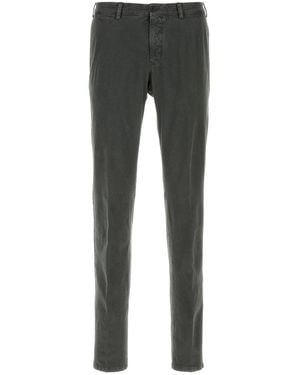 PT Torino Graphite Stretch Cotton Pant - Grey
