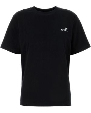 Coperni Cotton X Disney Ariel T-Shirt - Black
