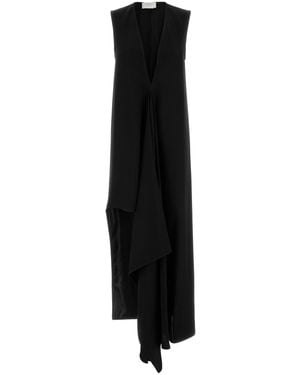 Sportmax Abito Acline1234 in twill nero