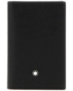 Montblanc Black Leather Card Holder