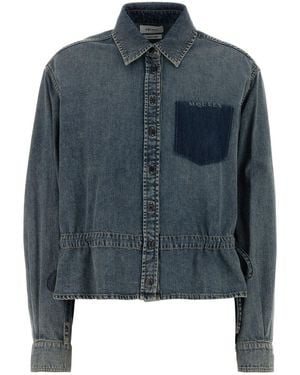 McQueen Denim Shirt - Blue