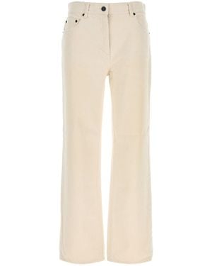 The Row Jeans Fargo in denim sabbia - Bianco