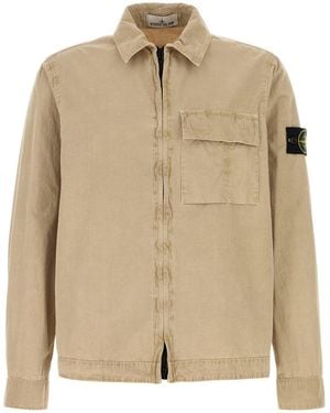Stone Island Shirts - Natural