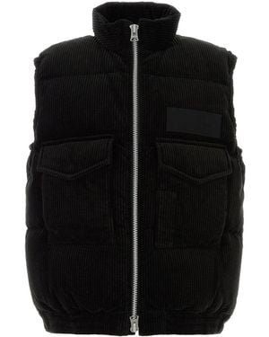 Sacai Corduroy Down Jacket - Black