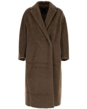 Max Mara Cappotto Giorgia in misto alpaca marrone