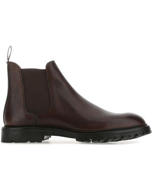 Crockett & Jones Stivaletti Chelsea 11 in pelle marrone