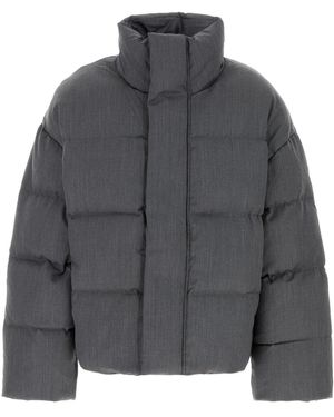 Entire studios Dark Gray Wool Down Jacket