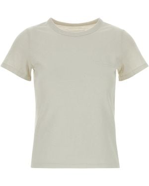 Maison Margiela Chalk Cotton T-shirt - Grey