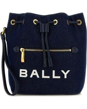 Bally Borsa Bar Minibucket - Blue