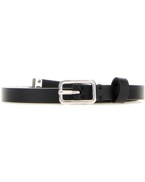 Givenchy Leather Belt - White