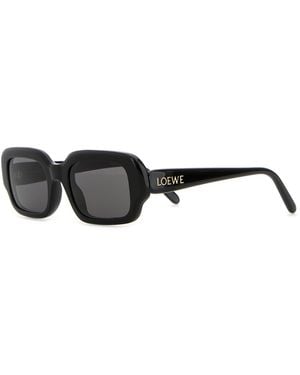 Loewe Occhiali da sole in acetato nero
