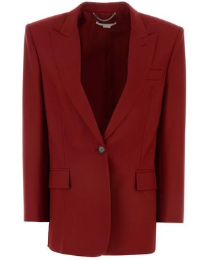Stella McCartney Oversized Blazer - Rosso