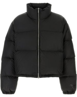 VTMNTS Black Polyester Down Jacket