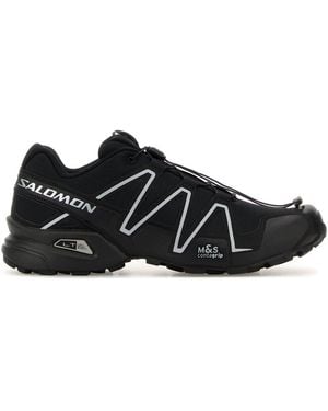 Salomon Black Fabric Speedcross 3 Sneakers