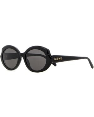 Loewe Occhiali da sole in acetato nero