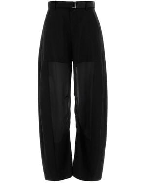 Sacai Wool Pant - Black
