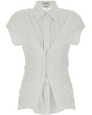 McQueen Poplin Shirt - White