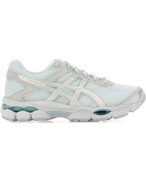 Asics Pastel Light Blue Gel-cumulus 16 Trainers - White