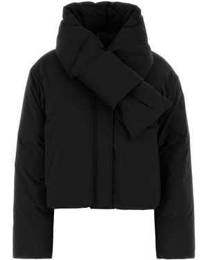 Alexander Wang Black Stretch Polyester Down Jacket