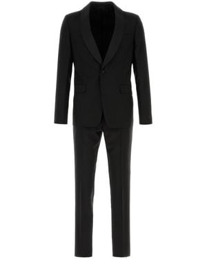 Prada Completo in misto lana nera - Nero