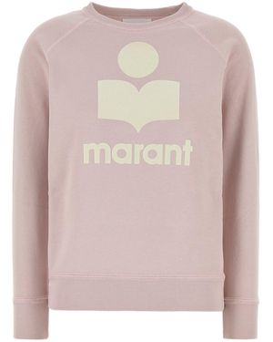 Isabel Marant Pink Cotton Blend Millyny Sweatshirt