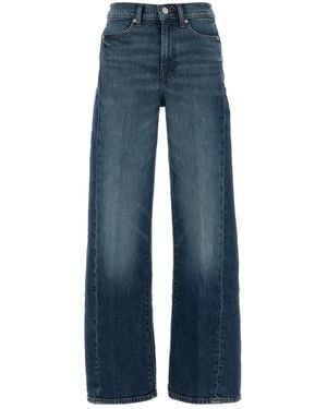 7 For All Mankind Stretch Denim Lotta Jeans - Blue