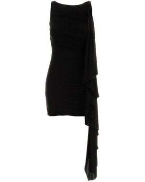 Alexander Wang Black Jersey Mini Dress