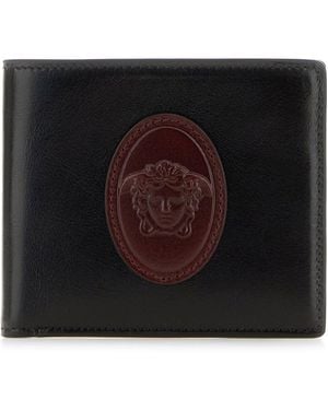 Versace Black Leather Wallet