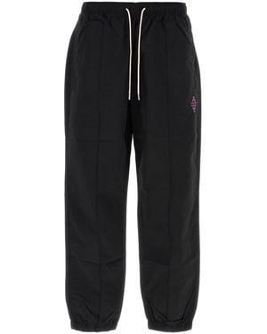 Marcelo Burlon Black Nylon Pant