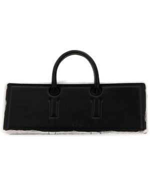 Dentro Black Leather Otto Handbag