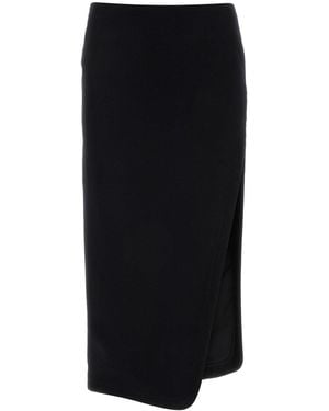 Ann Demeulemeester Felt Oline Skirt - Black