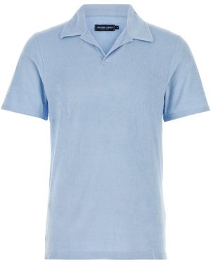Frescobol Carioca Polo Faustino in spugna azzurra - Blu