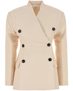 Co. Light Pink Visse Blend Blazer - Natural