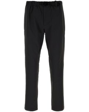 Goldwin Black Stretch Polyester Pant