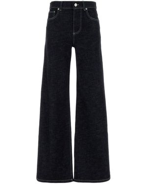 Marni Blue Stretch Denim Jeans - Black