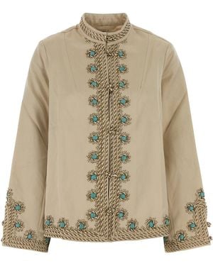 Bode Lapis Braid Jacket - Natural